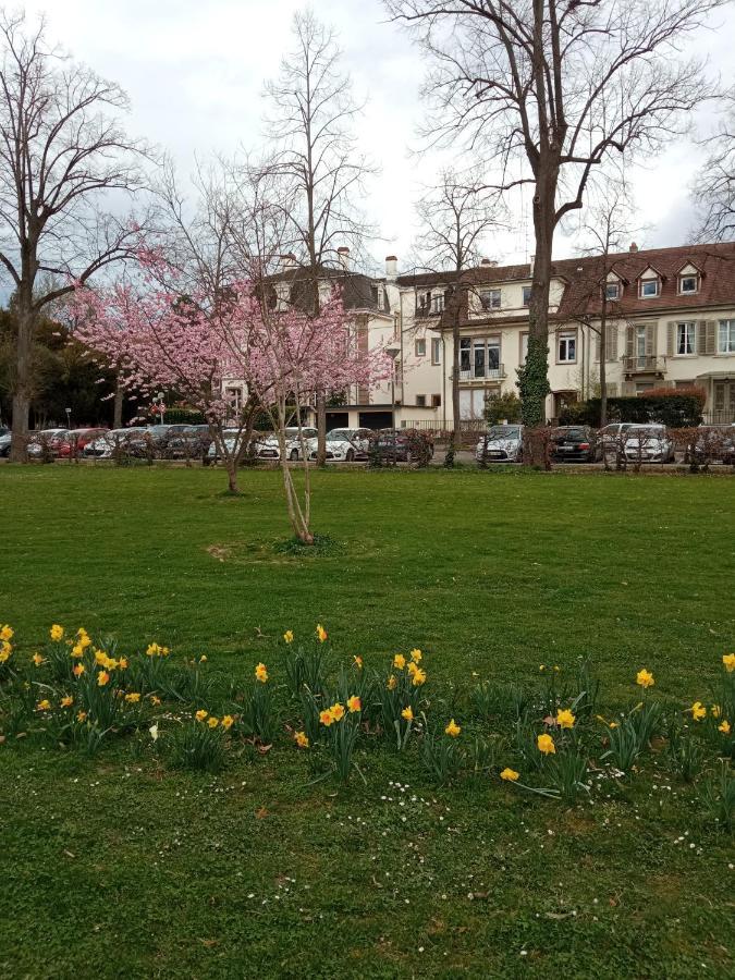 Rare A Colmar - Appartement Champ De Mars Vue Sur Parc - 70M2 - 2 Chambres Exterior foto